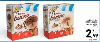Spazio Conad Coni gelato kinder bueno offerta