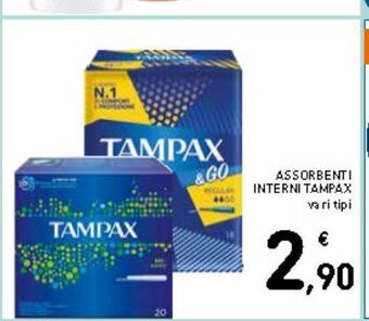 Spazio Conad Assorbenti interni tampax offerta