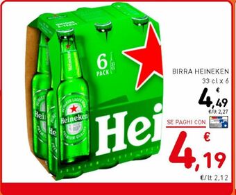 Spazio Conad Birra heineken offerta