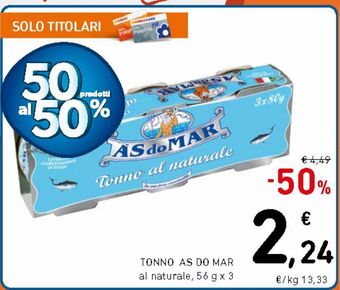 Spazio Conad Tonno às do mar offerta