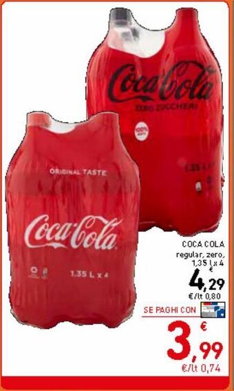 Spazio Conad Coca-cola offerta