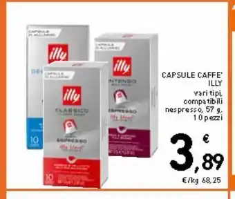 Spazio Conad Capsule caffè illy offerta