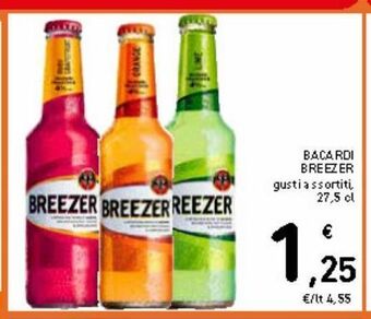 Spazio Conad Bacardi breezer offerta