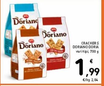 Spazio Conad Crackers doriano doria offerta