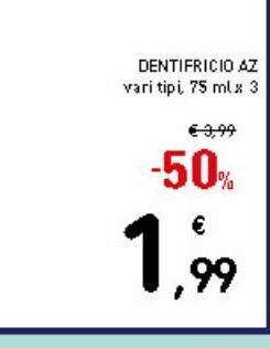 Spazio Conad Dentifricio az offerta