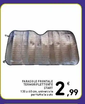 Parasole frontale termoriflettente start