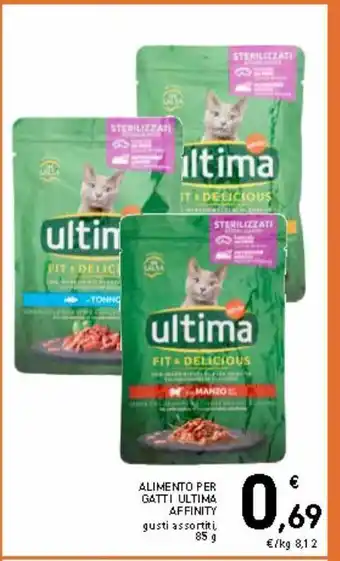Spazio Conad Alimento per gatti ultima affinity offerta