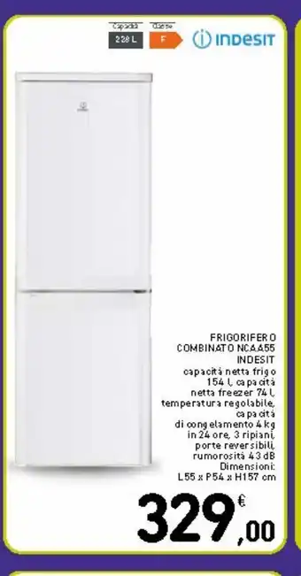 Spazio Conad Frigorifero combinato indesit offerta