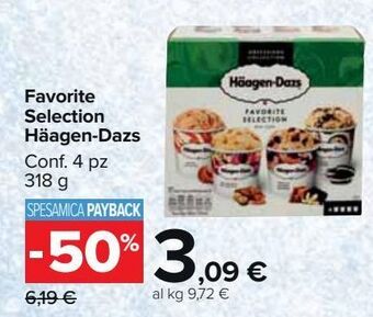 Carrefour Market Favorite selection häagen-dazs offerta