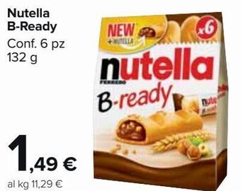 Carrefour Market Nutella b-ready offerta