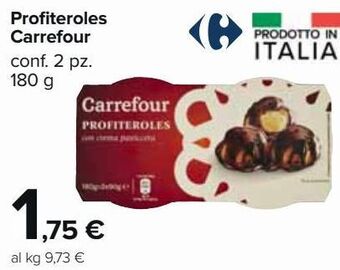 Profiteroles carrefour
