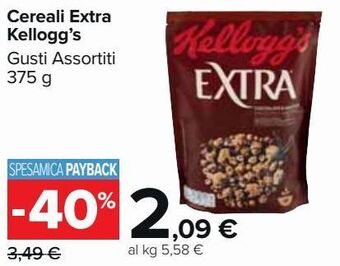 Carrefour Market Cereali extra kellogg's offerta