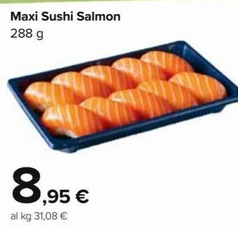 Carrefour Market Maxi sushi salmon offerta