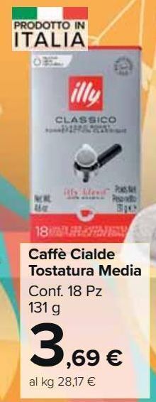 Caffé cialde tostatura media