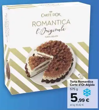 Carrefour Market Torta romantica carte d'or algida offerta