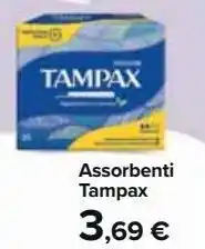 Carrefour Market Assorbenti tampax offerta