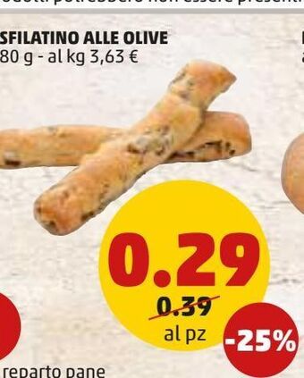PENNY Sfilatino alle olive offerta