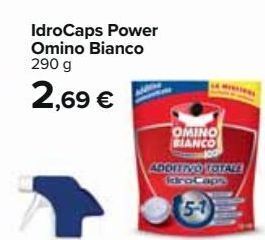 Carrefour Market Idrocaps power omino bianco offerta