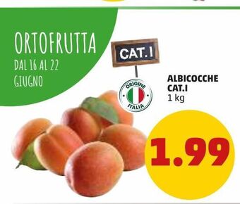 PENNY Albicocche cat.i offerta