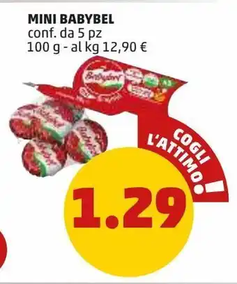 Mini babybel conf. da 5pz 100g