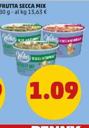 PENNY Frutta secca mix 80g offerta