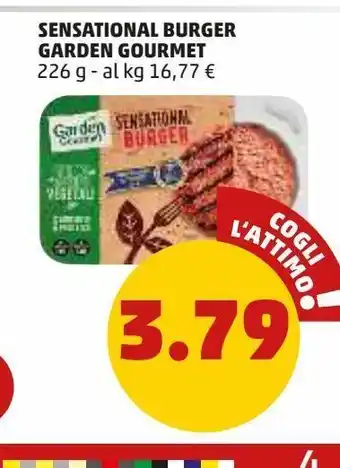 PENNY Sensational burger garden gourmet 226g offerta