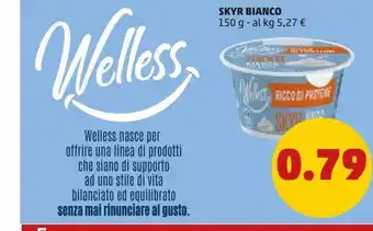 PENNY Skyr bianco 150g offerta