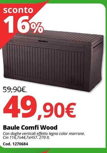 Baule comfi wood