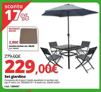 Brico Io Set giardino offerta