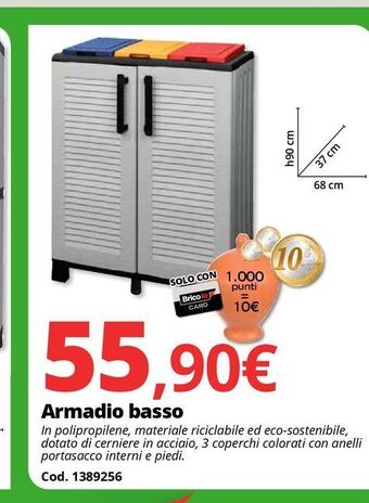 Brico Io Armadio basso offerta