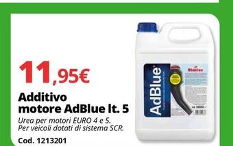 Brico Io Additivo motore adblue lt. 5 offerta