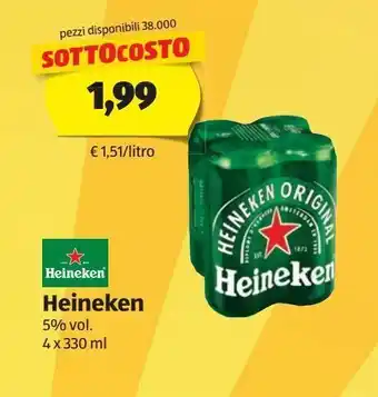 ALDI Heineken offerta