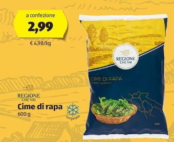 ALDI Cime di rapa offerta