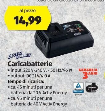 ALDI Caricabatterie offerta