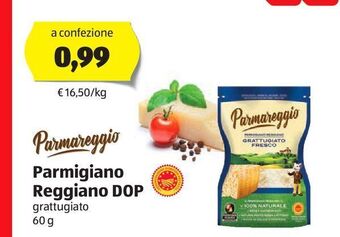 ALDI Parmigiano reggiano dop offerta
