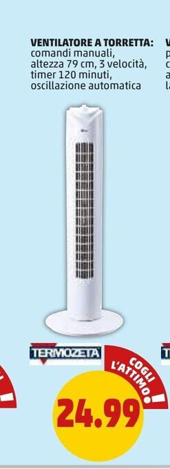 PENNY Ventilatore a torretta offerta