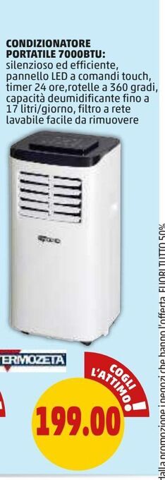 Condizionatore portatile 7000btu