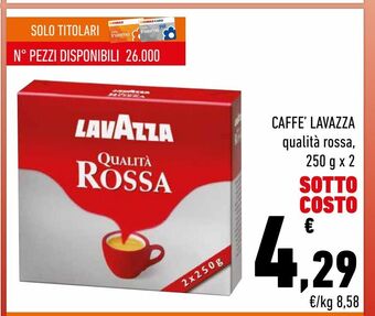 Conad Caffè lavazza offerta