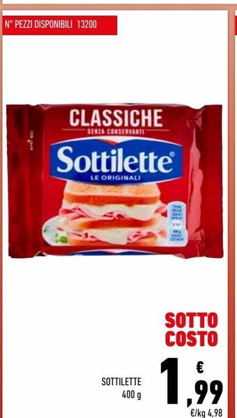 Conad Sottilette offerta