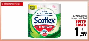 Conad Carta casa scottex offerta