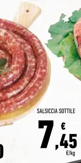 Conad Salsiccia sottile offerta