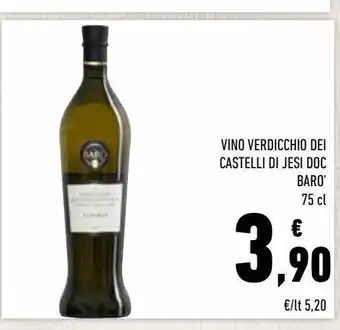 Conad Vino verdicchio dei castelli di jesi doc barò offerta