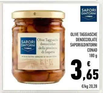 Conad Olive taggiasche denocciolate sapori&dintorni conad offerta