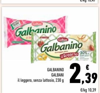 Conad Galbanino galbani offerta