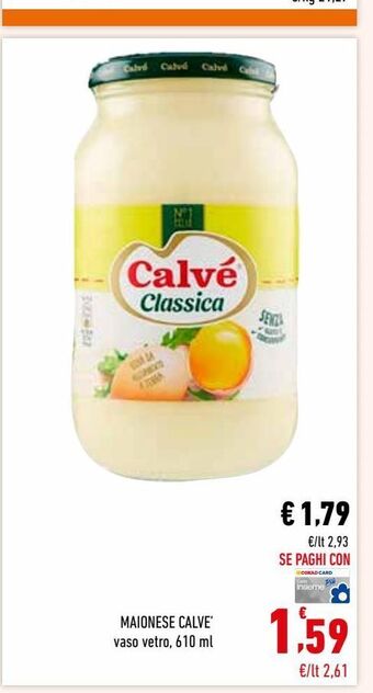 Conad Maionese calvé offerta