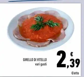 Conad Girello di vitello offerta