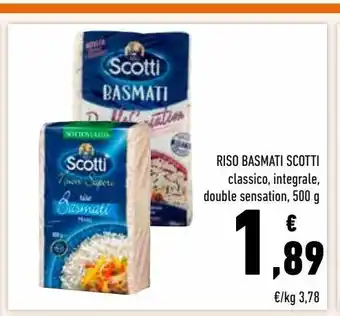Conad Riso basmati scotti offerta