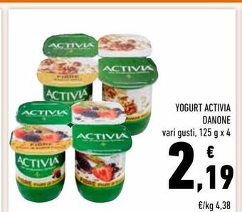 Conad Yogurt activia danone offerta