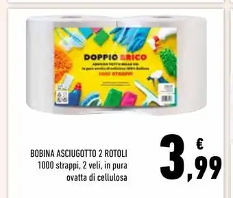 Conad Bobina asciugatutto 2 rotoli offerta