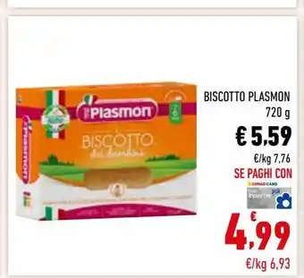 Conad Biscotti plasmon offerta